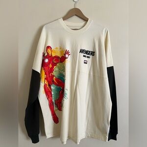 Avengers Marvel Artist Series Iron Man Spirit Jersey Size XL